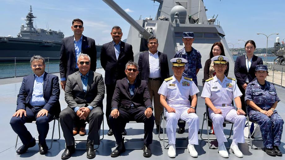 Defence Secretary Reviews Mogami-Class Frigate Proposal During Japan Visit