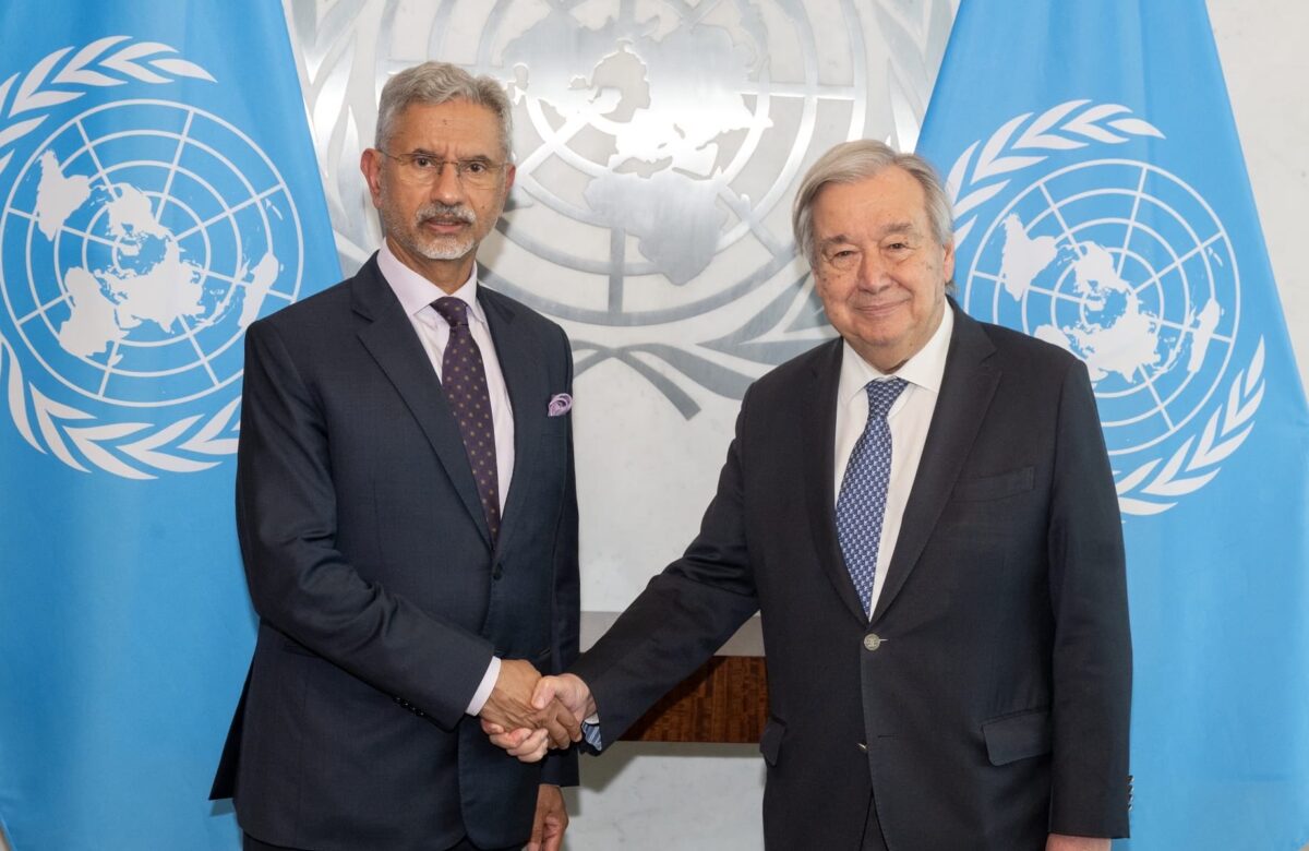 India Launches UNSC 2028-29 Campaign as Foreign Minister Meets UN Chief