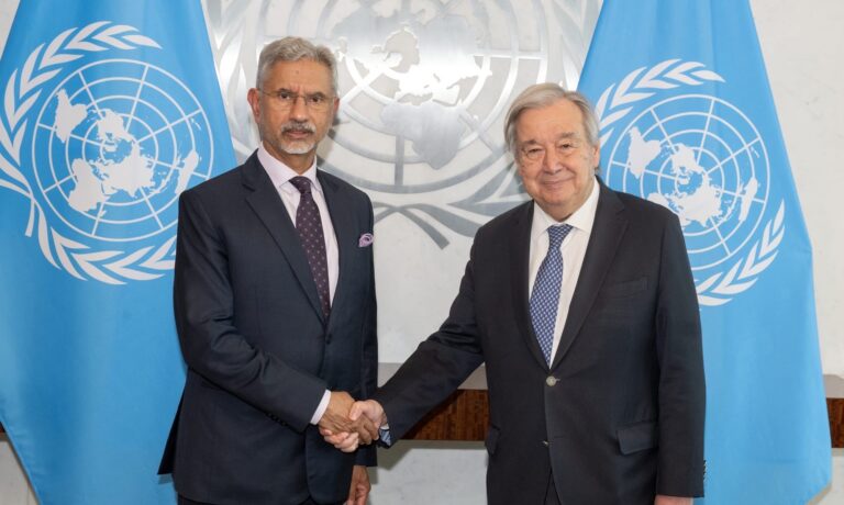 India Launches UNSC 2028-29 Campaign as Foreign Minister Meets UN Chief