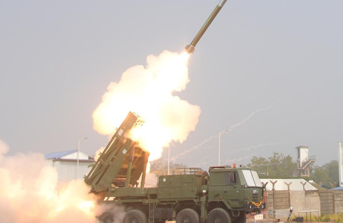 Pinaka LRGR test marks precision leap for India's guided rocket arsenal