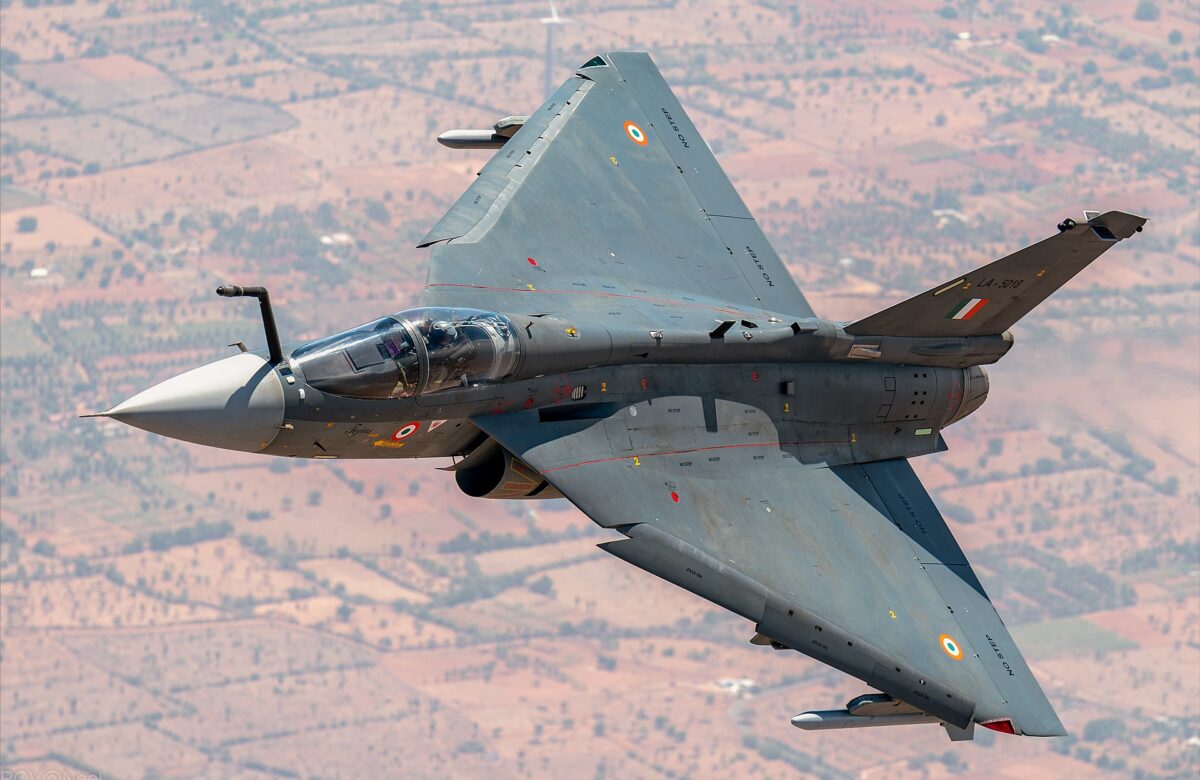 Tejas Mk-1A Could Gain Advanced Infrared Sensors to Boost Air Superiority in the Indian Ocean