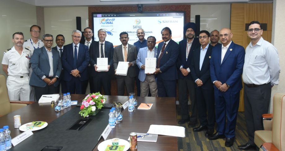 HAL and Safran Sign Final Contract for New Aravalli Helicopter Engine