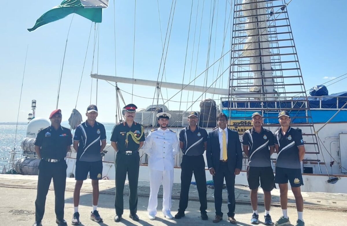 INS Sudarshini Arrives in Lisbon, Strengthening India-Portugal Naval Partnership