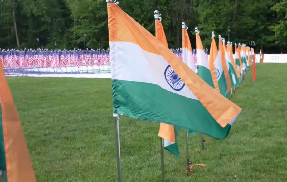 Indian-American Community Makes History in New Jersey With Guinness World Record Flag Display