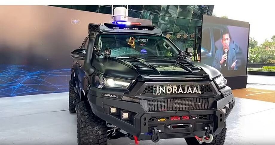 Indrajaal-Sigma Secure ₹155 Crore Orders for Ranger Anti-Drone Patrol Vehicle