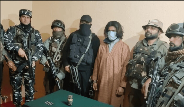 Eight Suspected Terror Associates Arrested in Three Kashmir Operations