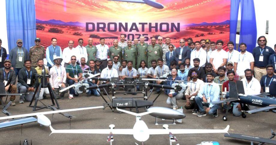 IAF Showcases Indigenous Vayu UTtaM System at Dronathon-2026