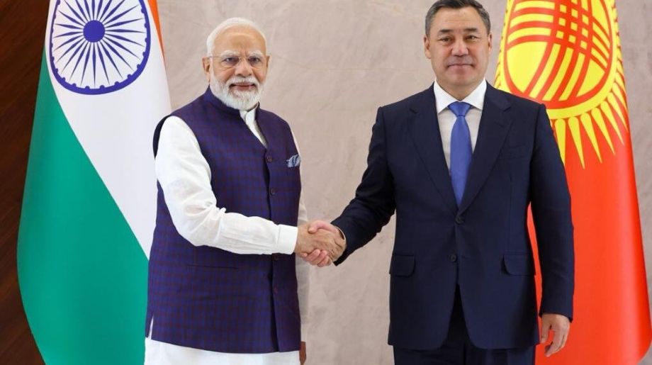 PM Modi, Kyrgyz President Zhaparov Discuss Stronger Strategic Partnership at SCO Summit