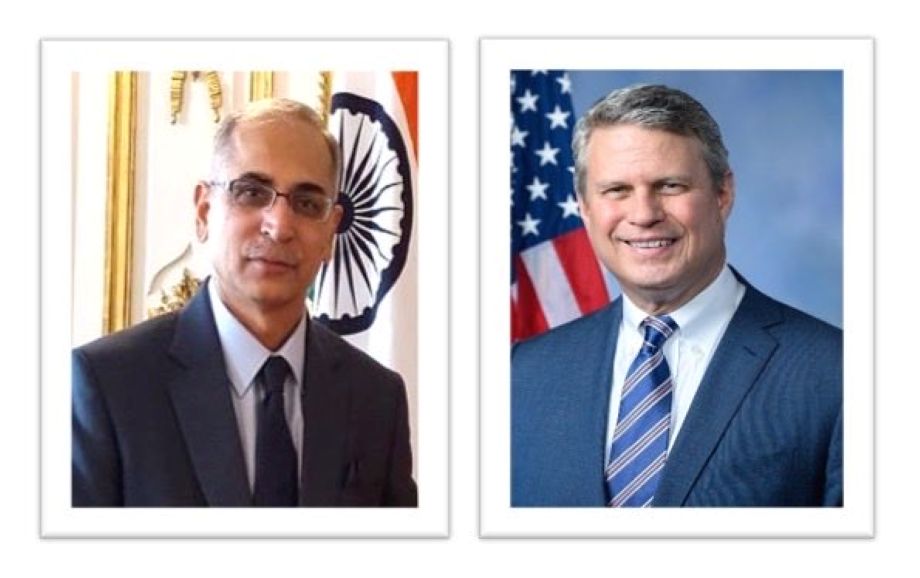 Ambassador Vinay Kwatra, US Congressman Bill Huizenga Discuss Defence, Trade and Technology Cooperation